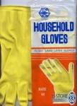 Перчатки латекс Household Gloves пов. проч (M)